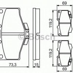 Bosch Jarrupala Levyjarru