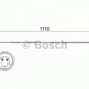 Bosch Kulumisenilmaisin Jarrupala