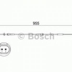 Bosch Kulumisenilmaisin Jarrupala