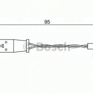 Bosch Kulumisenilmaisin Jarrupala