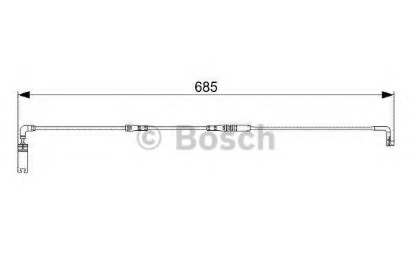 Bosch Kulumisenilmaisin Jarrupala