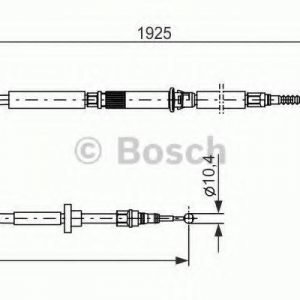 Bosch Vaijeri Käsijarru