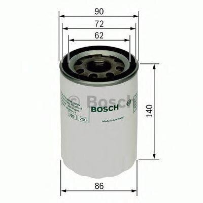 Bosch Öljynsuodatin