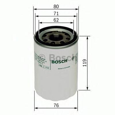 Bosch Öljynsuodatin