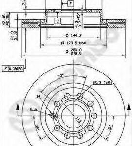 Brembo Jarrulevy