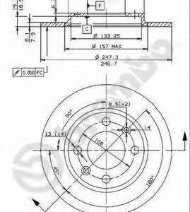 Brembo Jarrulevy