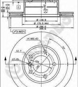 Brembo Jarrulevy