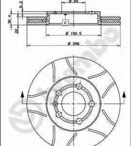 Brembo Jarrulevy
