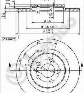 Brembo Jarrulevy