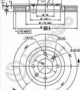 Brembo Jarrulevy