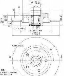 Brembo Jarrulevy