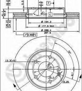 Brembo Jarrulevy