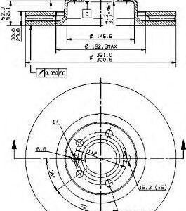 Brembo Jarrulevy