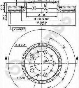 Brembo Jarrulevy