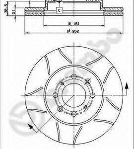 Brembo Jarrulevy