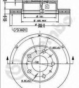 Brembo Jarrulevy