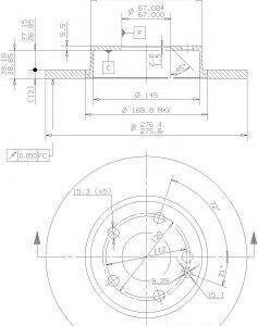 Brembo Jarrulevy