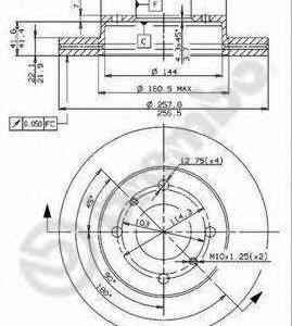Brembo Jarrulevy