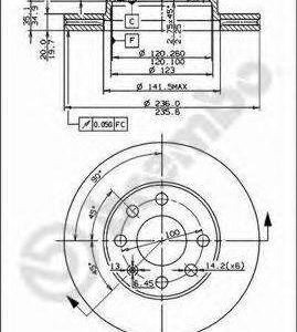 Brembo Jarrulevy