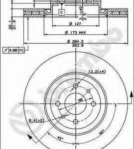 Brembo Jarrulevy