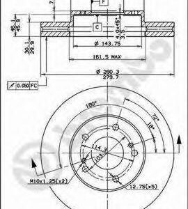 Brembo Jarrulevy