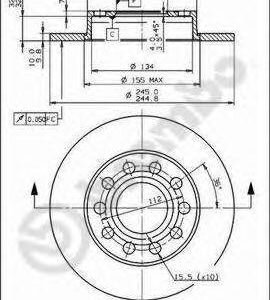 Brembo Jarrulevy