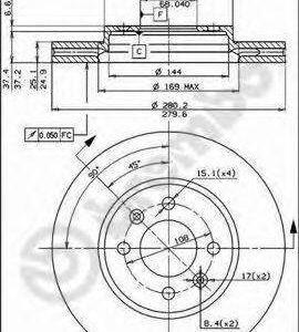 Brembo Jarrulevy