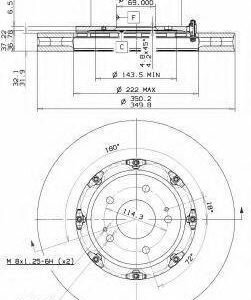 Brembo Jarrulevy