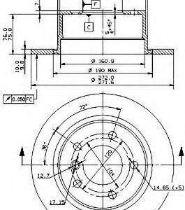Brembo Jarrulevy