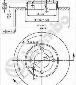 Brembo Jarrulevy