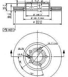 Brembo Jarrulevy