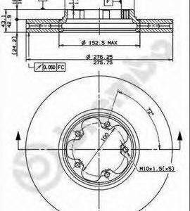 Brembo Jarrulevy