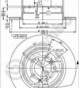 Brembo Jarrulevy