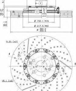 Brembo Jarrulevy