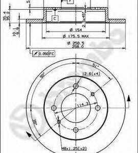 Brembo Jarrulevy