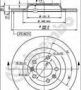 Brembo Jarrulevy