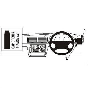 Brodit 602509 ProClip Volkswagen Passat 97-05