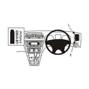 Brodit 603807 ProClip Skoda Octavia Ambiente 05-13
