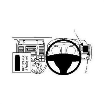 Brodit 604433 ProClip Volkswagen Caravelle 10-15