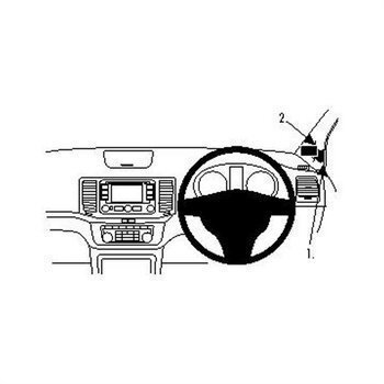 Brodit 604564 ProClip Volkswagen Sharan 11-16