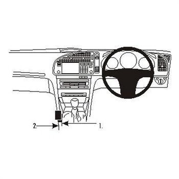 Brodit 633484 ProClip Saab 9-3 03-11