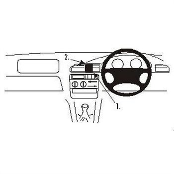 Brodit 652285 ProClip Peugeot 406 96-03
