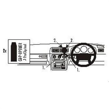 Brodit 652426 ProClip Volvo C70 97-05