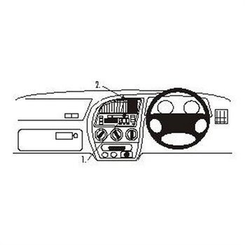 Brodit 652467 ProClip Peugeot 306 93-02