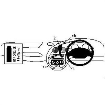 Brodit 652476 ProClip Ford Ka 97-08