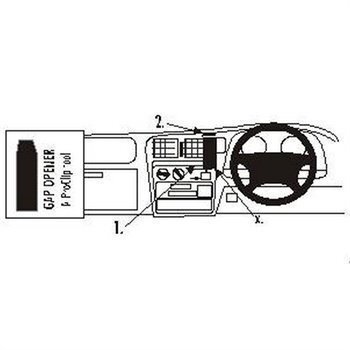 Brodit 652594 ProClip Toyota HiLux 98-05