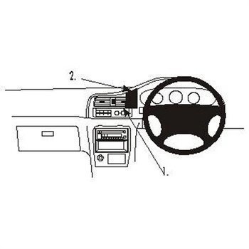 Brodit 652612 ProClip Mazda 626 98-02