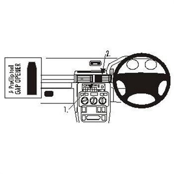 Brodit 652627 ProClip Land Rover Freelander 98-03