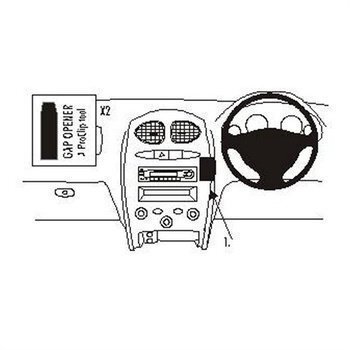 Brodit 652874 ProClip Hyundai Santa Fe 01-05