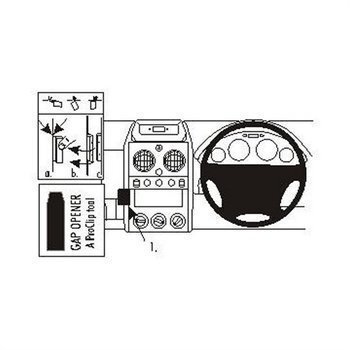 Brodit 653144 ProClip Citroen Berlingo 2 03-08